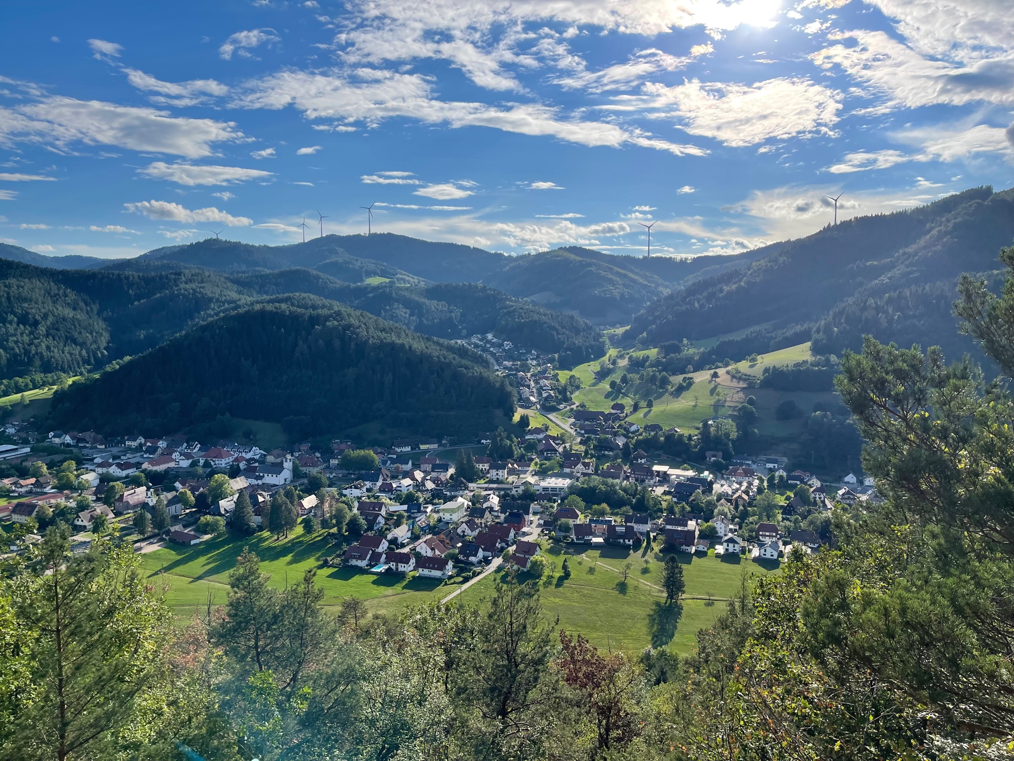 The village of Gutach